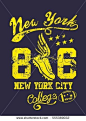 American College Football graphic design vector art 