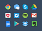 Free Colorful Icons by Michael Dolejs