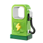 Eco Battery 3D Icon