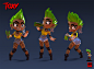 Xavage Xtreet Xisters by Andrew Hickinbottom | Cartoon | 3D | CGSociety