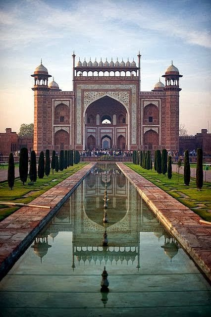 Taj Mahal Entrance, ...