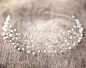 URBB欧洲代购2013手工定做水晶珍珠发箍花环花冠新娘伴娘头饰发饰的图片