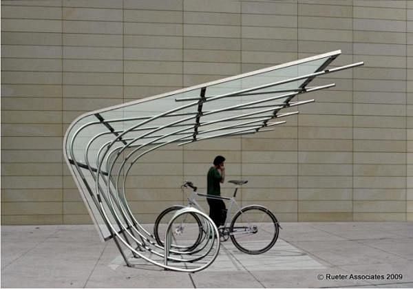 Bike shelter by Duo ...