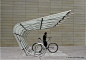 Bike shelter by Duo Guard, NYC. Visit the slowottawa.ca boards  http://www.pinterest.com/slowottawa/