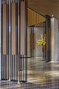 hotel design | stone floor | room dividers | screens