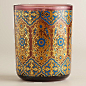 Red Mango Mandarin Glass Tumbler Candle - World Market Cost Plus World Market