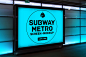 Free Subway Metro Screen Mockup : Modern screen mockup inside subway metro station. This will look perfect with all kinds of posters and advertisements. Simply repleace your own design inside the PSD file and you’re good to go in just few seconds!