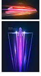 炫酷科技感地铁高铁5G光速光效射线色彩质感背景海报PSD设计素材-淘宝网