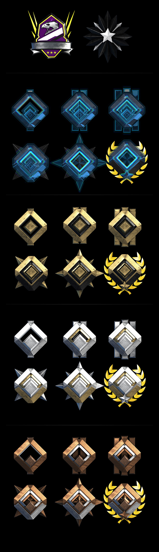 Halo 5 CSR icons, Ke...