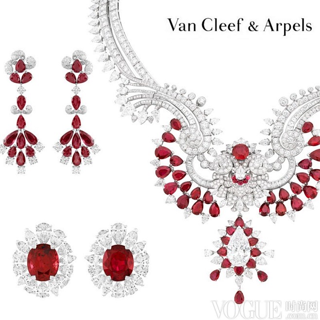 珠宝演绎中国红 17个珠宝品牌的热力表达