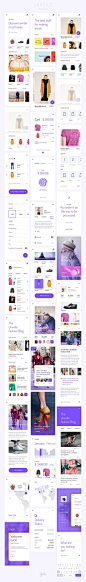 UI8 — Products — Unveile Fashion Mobile UI Kit