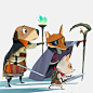 Questing animals on a quest of course #cute #art http://ift.tt/1qBlgIi