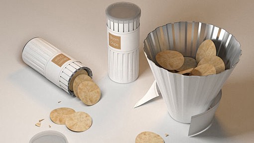 韩国创意薯片包装设计 - 设计2点半 分...