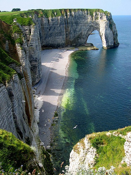 Cliffs, Étretat, Fra...