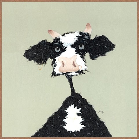 装饰画-奶牛
