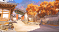 Overwatch - Busan, Helder Pinto : Busan is a 'Control map', meaning it consists of 3 different symmetrical points in 3 completely different themed areas: Downtown streets, Sanctuary temple and the MEKA Base.

Since the themes of this map are so vastly dif