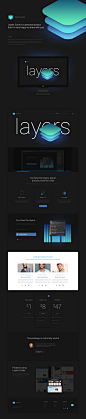 Layers Guide : Nowadays OnPage websites basically follow the same structure, in an attempt to best tell a story or sell a product. In search of a tool to make the layout construction process simpler and more organized I created a .psd with organized layer