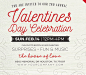 Rustic Valentine’s Flyer Template on Behance