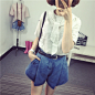 2015韩版夏季新款女装短袖t恤衫女式修身上衣显瘦打底衫镶钻体恤-淘宝网