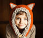 Crochet Fox - Wolf Hat Hoodie, crochet pattern, animal hat, monpetitviolon