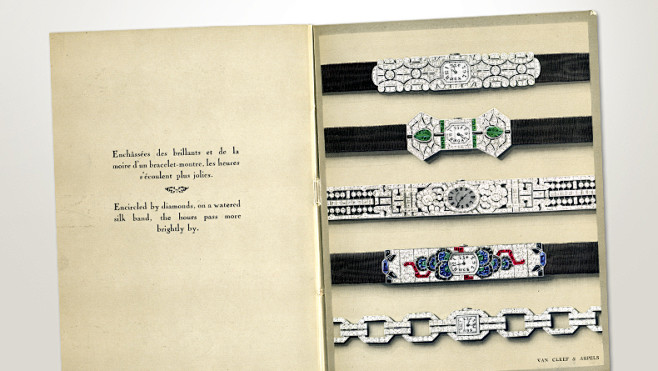 珠宝腕表目录页面，1924-1925年，...