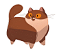 dailycatdrawings:  463: Brown Cat: 