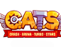 英文游戏logo CATS-Gameui.cn游戏设计圈聚集地