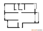 【现代新中式棕色调三口之家】家居装修效果图-实创装修效果图