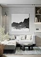 木质+白色 72㎡极简风公寓设计-室内设计-拓者设计吧