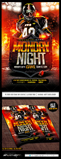 Football Game Flyer Template - Sports Events