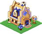 Cookie Houses : " Each Cookie needs a sweet little house. A bunch of sweet little house together makes up a big sweet town! " Cookie Houses are a unique type of building, serving most reliable means of obtaining EXP Star Jellies. As long as they