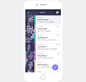 Feely Chat App : Mood-based chat app concept with complete fluid UI.