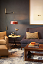 contemporary living room by David Scott Interiors