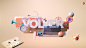 CANAL VOLVER : 2016 / Canal VOLVER. Art Direction - Branding channel.  Client: Canal VOLVER.Agency: GIZMOArt Direction / Design / Animation / Rendering / Compositing: Javier Tommasi. Software: Cinema 4D, After Effects.