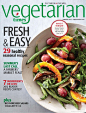 Vegetarian Times《素食时代》9月封面