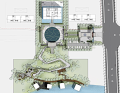 先xing采集到景观设计平面图