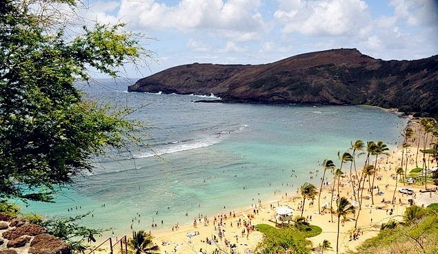【风情】夏威夷蓝色海滩的记忆