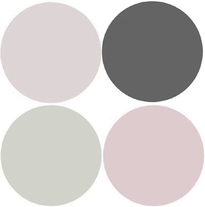#实用素材# “莫兰迪”设计色系：高级灰...
