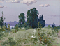 乌克兰画家Stepan Kolesnikov (1879-1955)风景油画作品