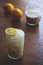 a unique and refreshing lemonade // coconut & chai tea lemonade: 