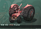 Pink Tractor by *nJoo on deviantART #采集大赛# #CG#