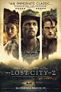 Mega Sized Movie Poster Image for The Lost City of Z (#3 of 3)