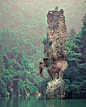 Elephant rock in China. | PC: Marcel Laverdet by tentree                                                                                                                                                                                 More
