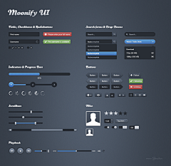 xi1223采集到界面-UI kits