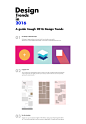 2016 Design Trends Guide : A short and simple guide trough the most important design trends in 2016. Take a look !