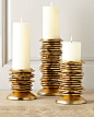 Three Splendiferous Candleholders