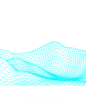 酷炫科技感山脉起伏3D立体背景纹理装饰PNG免扣素材