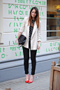 Zara Blazer, Zara Top, Zara Heels, Chanel Bag