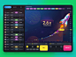 Online crypto casino web3 game crash ui dashboard :: Behance