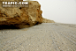 砂石路和山石高清图片